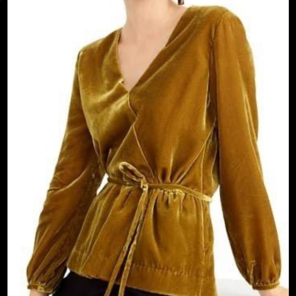 J. Crew Tops - J crew velvet top